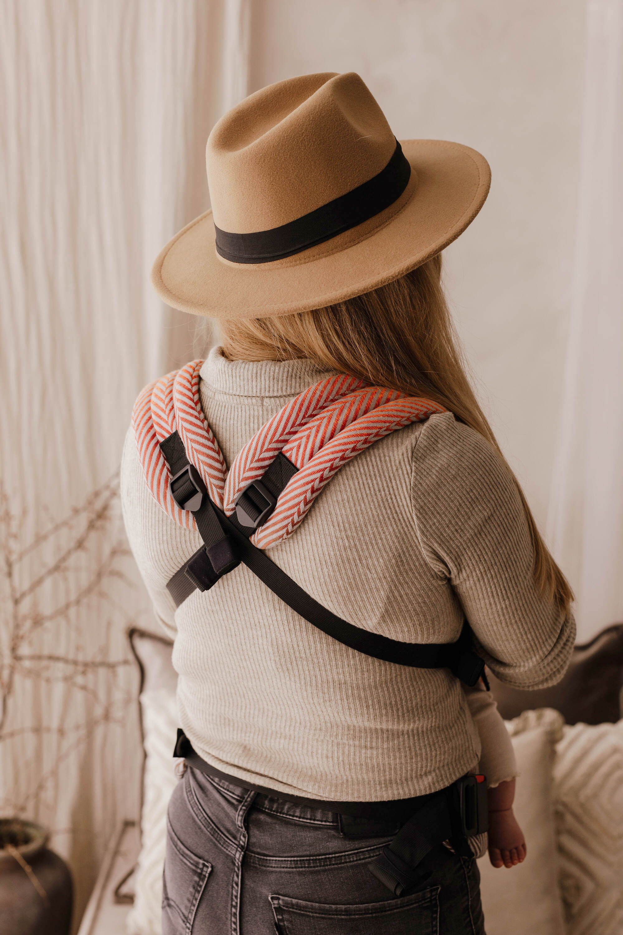 LennyLight csatos hordozó 100% pamut |   BIG HERRINGBONE - FANDANGO