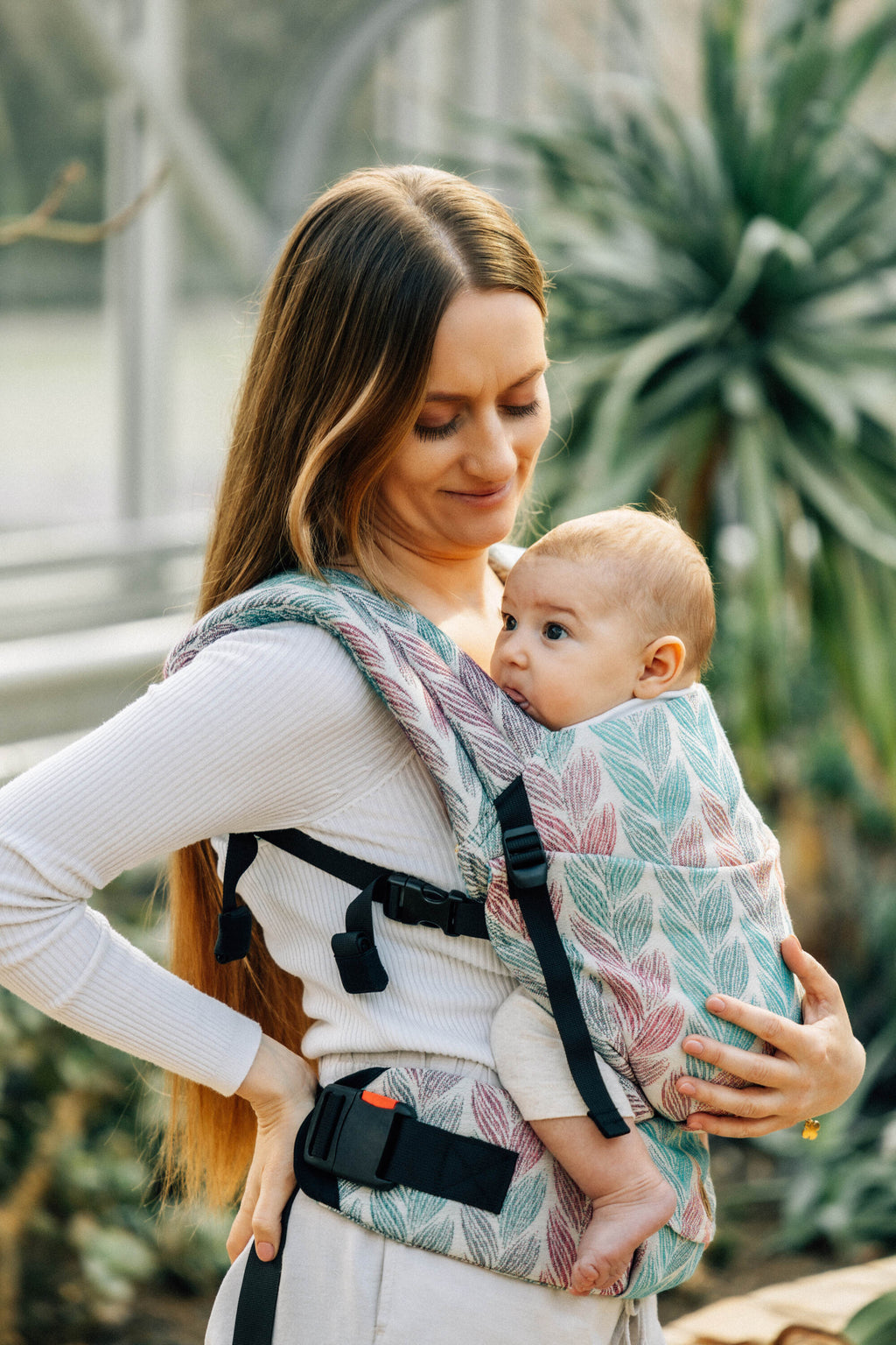 LennyLight csatos hordozó 100% pamut | TANGLED - PLAIT