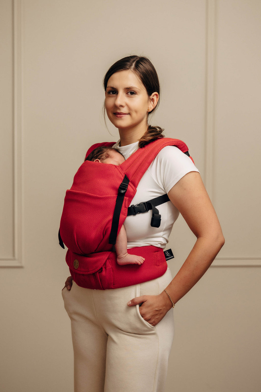 LennyLight csatos hordozó 100% pamut |  LITTLE HERRINGBONE SEDONA
