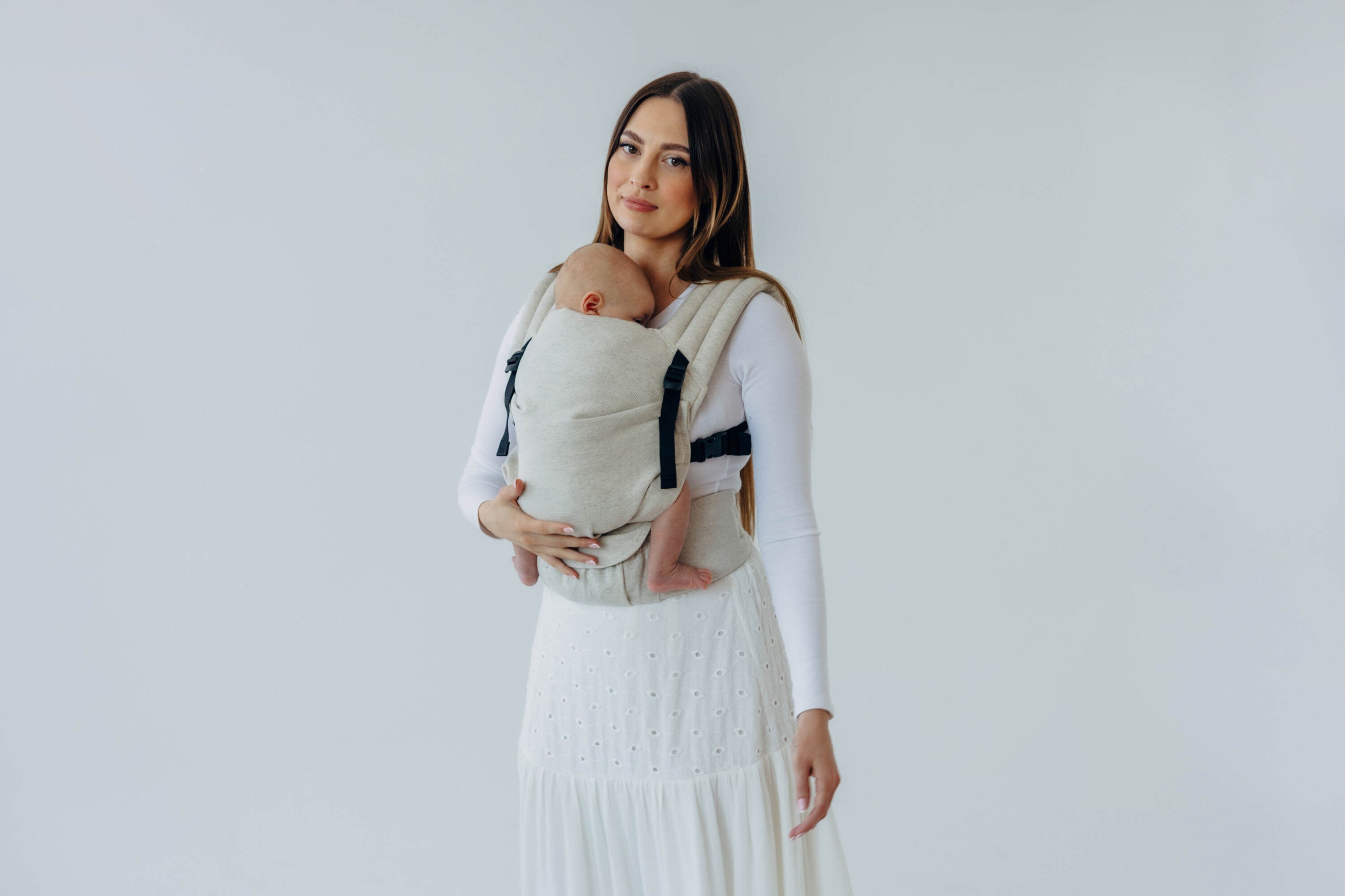 LennyLight csatos hordozó  50% pamut, 25% kender, 25% tencel | AIRY