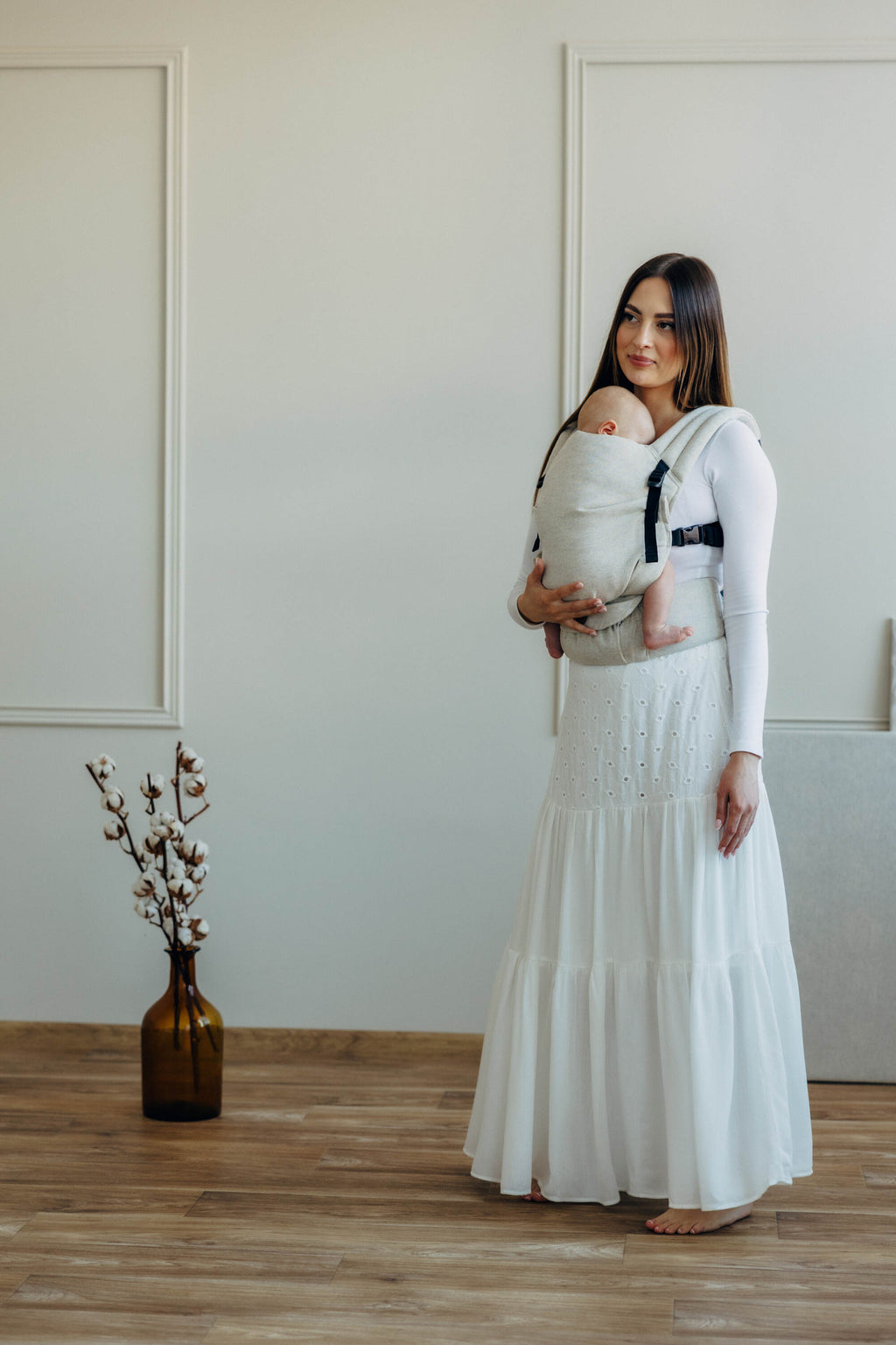 LennyLight csatos hordozó  50% pamut, 25% kender, 25% tencel | AIRY