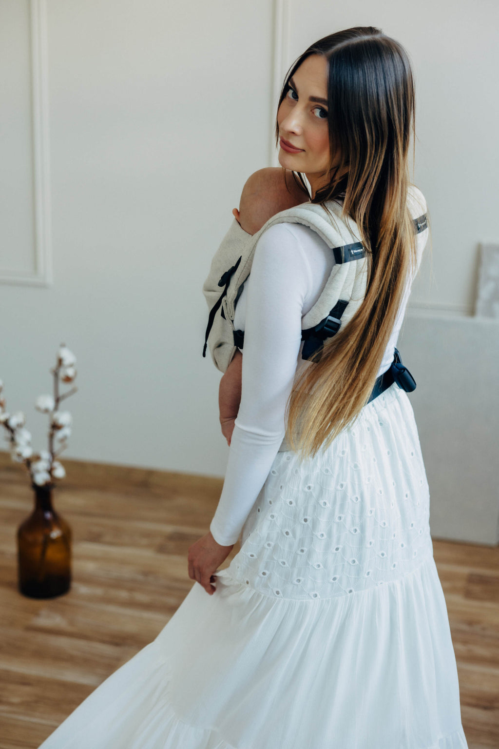 LennyLight csatos hordozó  50% pamut, 25% kender, 25% tencel | AIRY