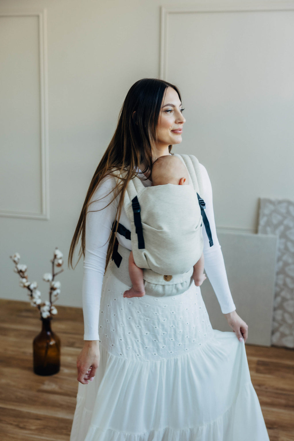 LennyLight csatos hordozó  50% pamut, 25% kender, 25% tencel | AIRY