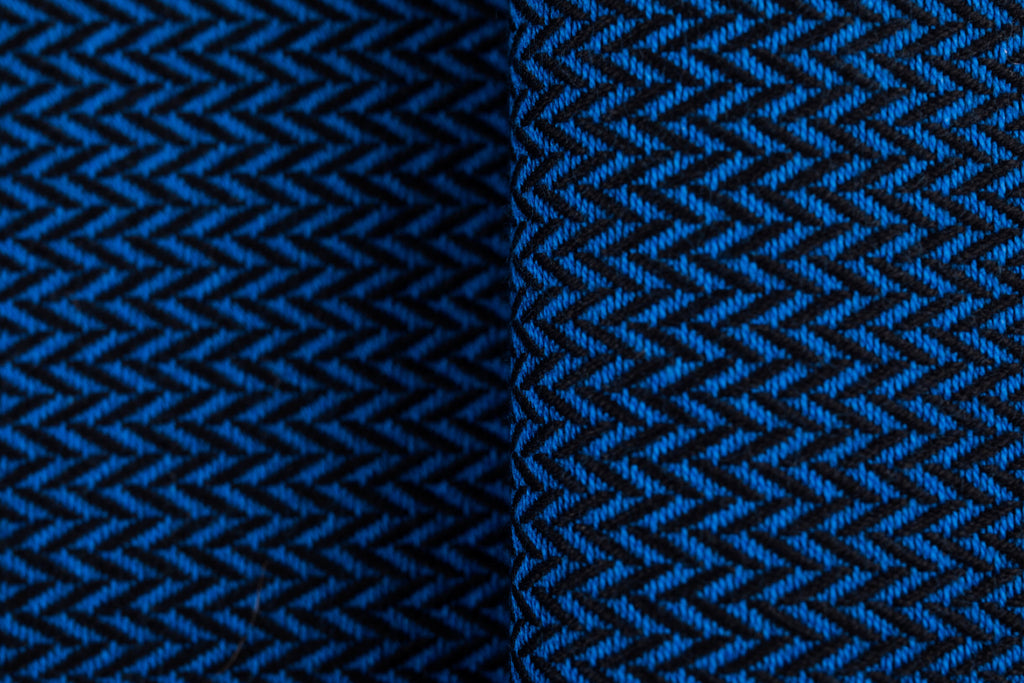 LennyLight csatos hordozó 100% pamut |  COBALT