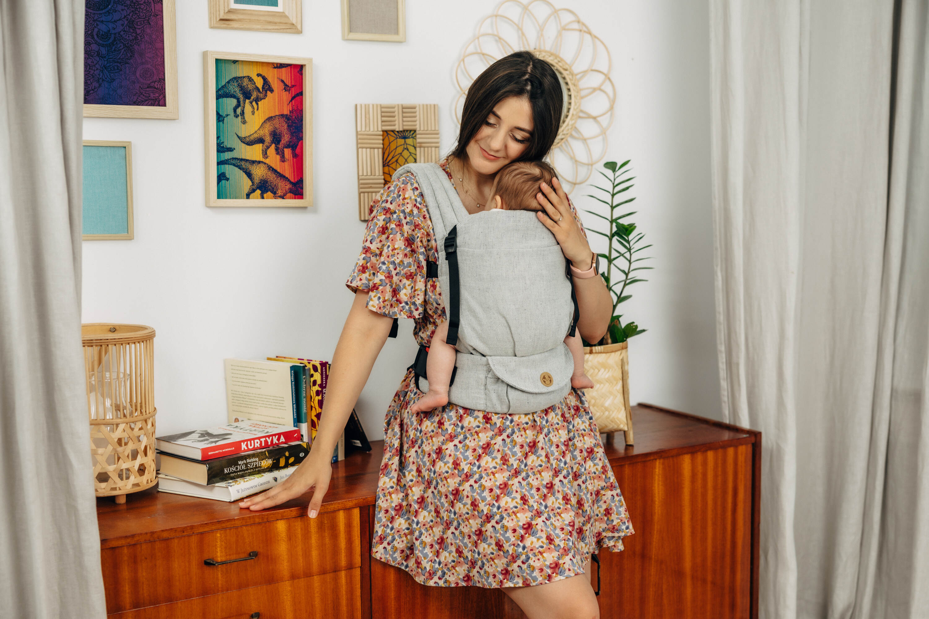 LennyLight csatos hordozó  58% pamut, 42% len | COAST