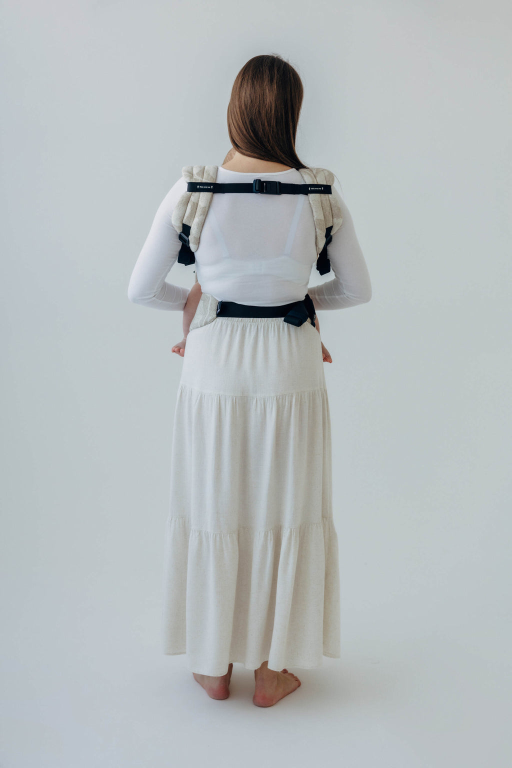 LennyLight csatos hordozó - 50% pamut, 25% kender, 25% TENCEL|  VIRIDIFLORA - CONNECT