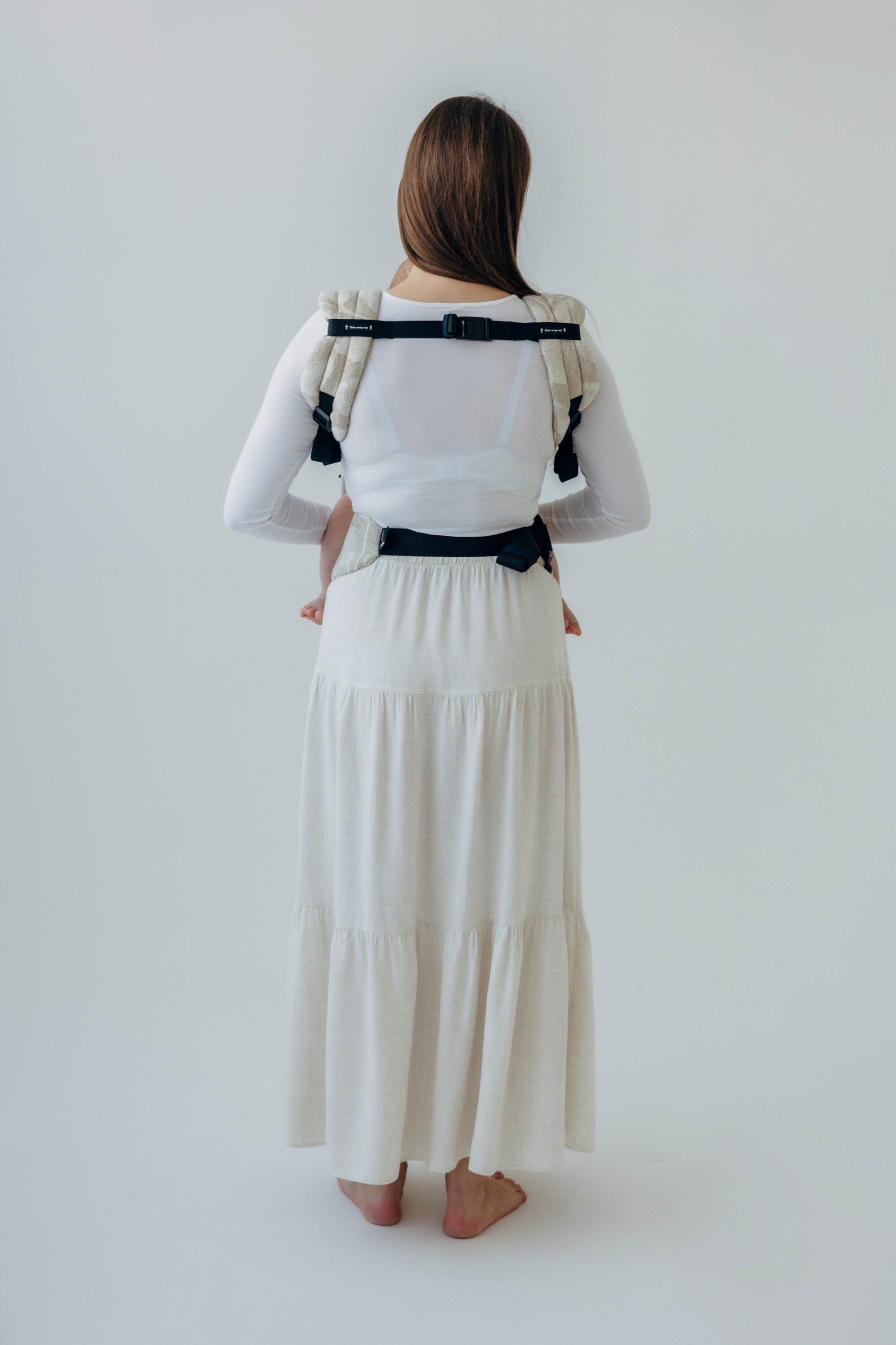 LennyLight csatos hordozó - 50% pamut, 25% kender, 25% TENCEL|  VIRIDIFLORA - CONNECT
