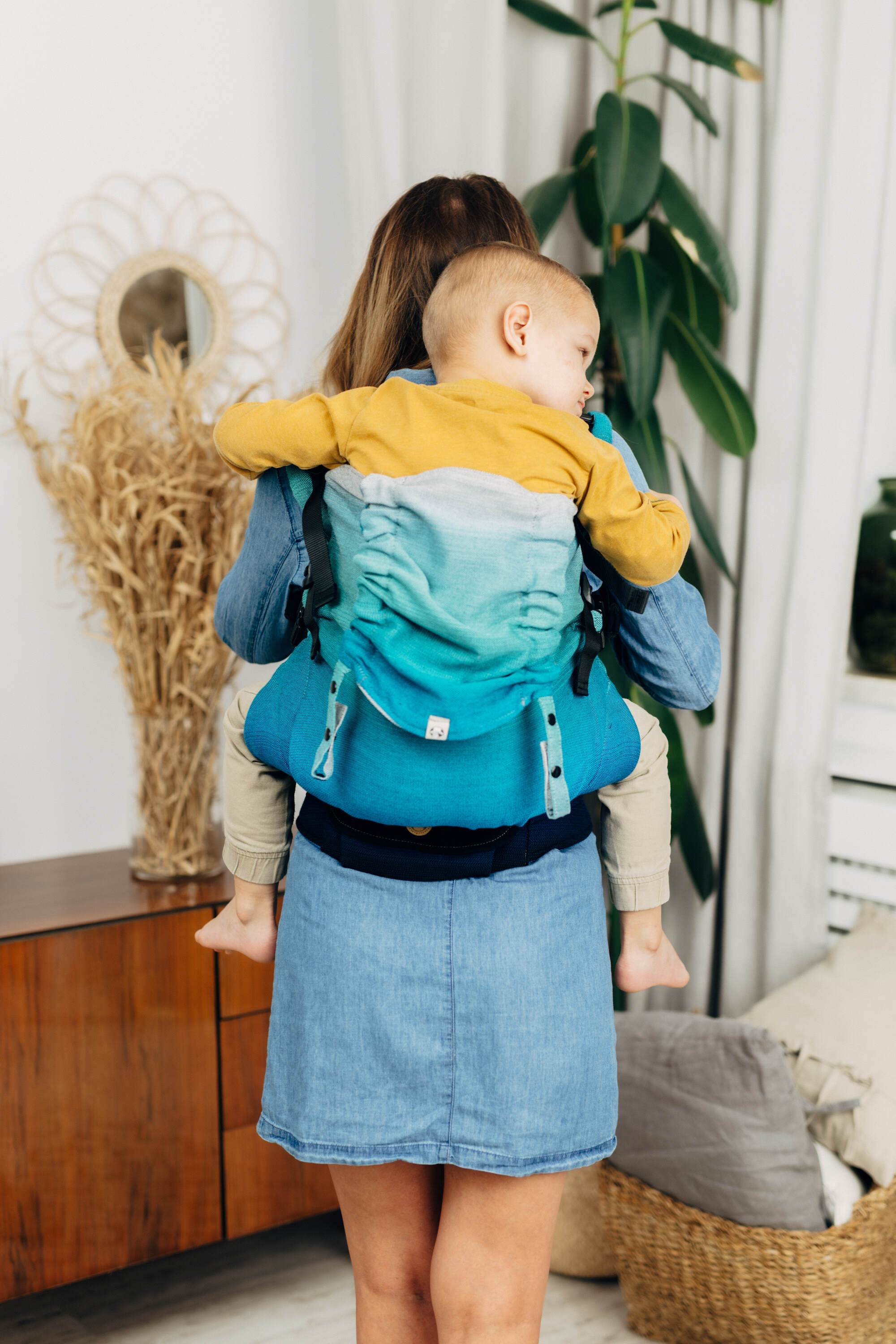 LennyPreschool csatos hordozó 100% pamut | AIRGLOW