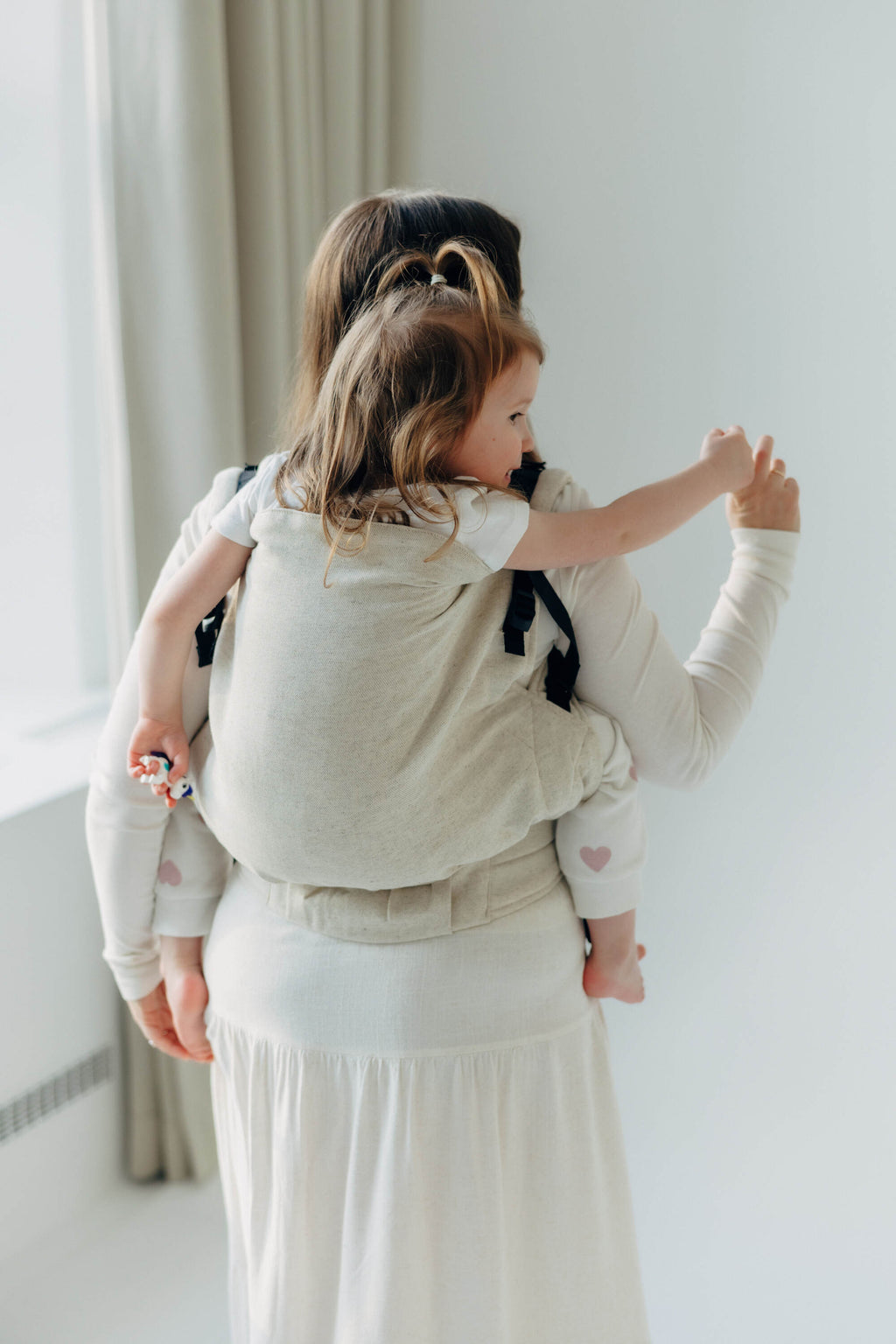 LennyPreschool csatos hordozó 50% pamut, 25% kender, 25% lyocell | AIRY