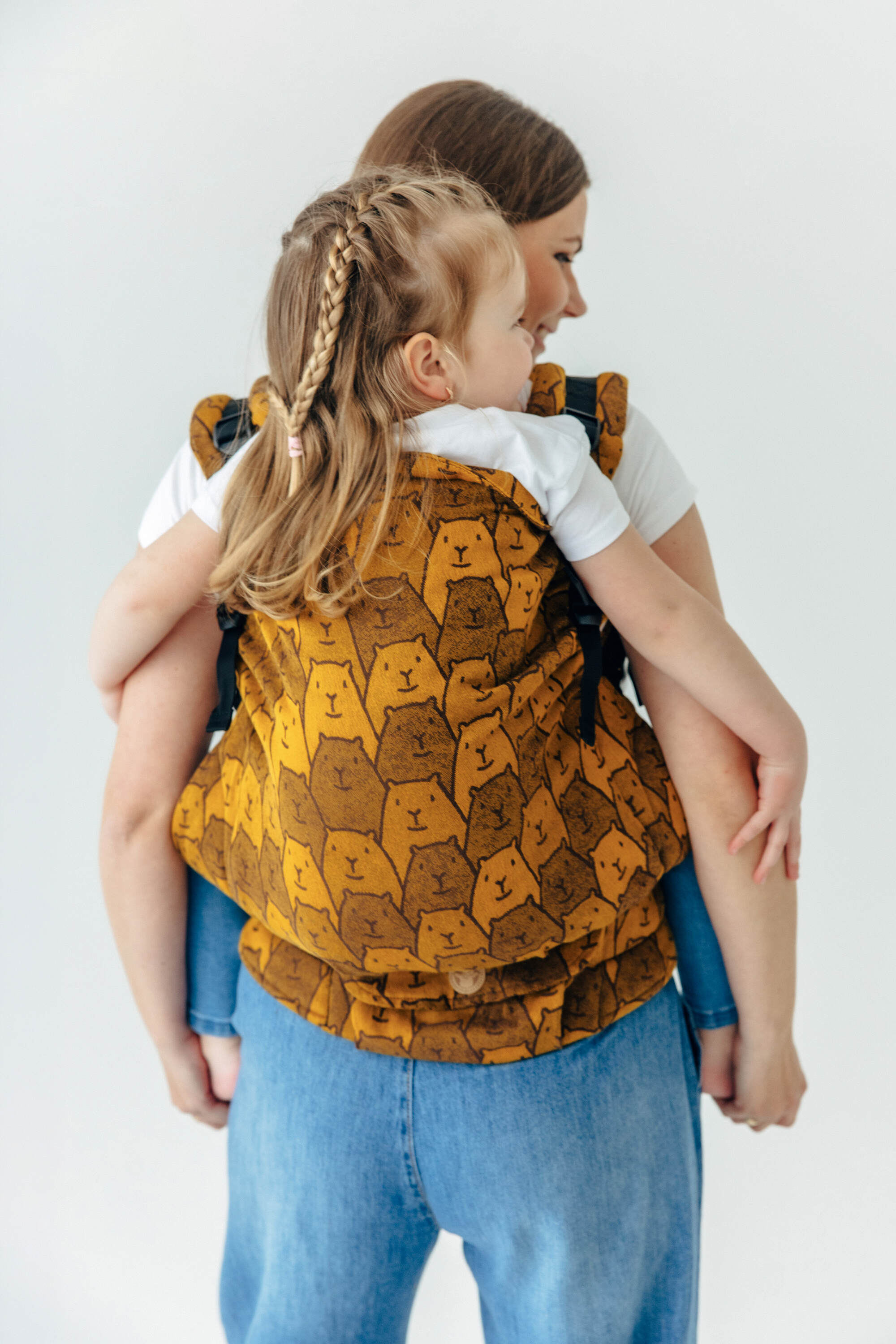 LennyPreschool csatos hordozó 100% pamut | CAPYBARAS - TRIBU