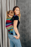 LennyPreschool csatos hordozó 100% pamut | CAROUSEL OF COLORS