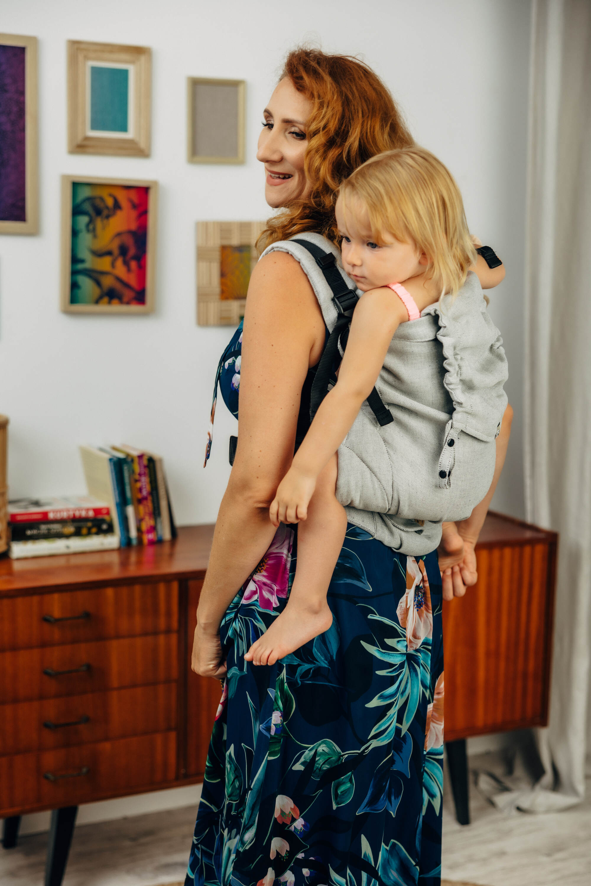 LennyPreschool csatos hordozó 58% pamut, 42% len | COAST