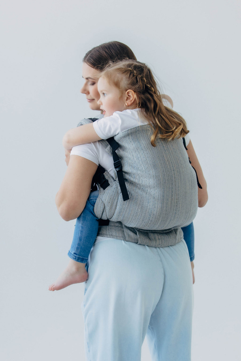LennyPreschool csatos hordozó 54% selyem, 46% pamut | LITTLE LOVE - MUNA