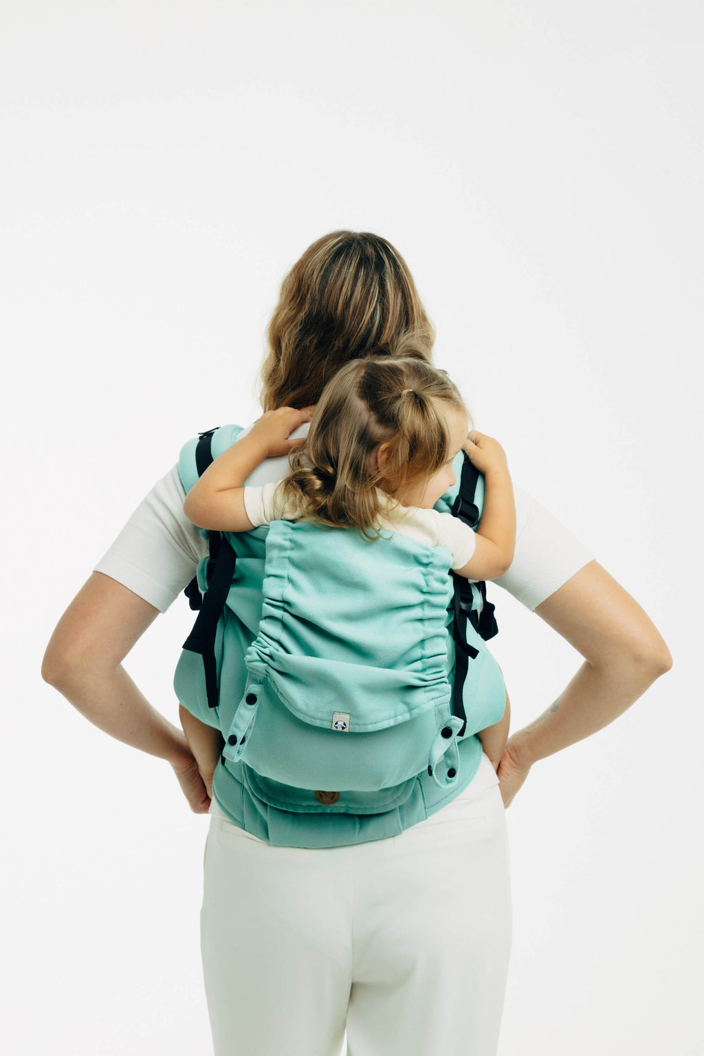 LennyPreschool csatos hordozó 100% pamut | MATCHA