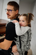 LennyPreschool csatos hordozó 100% pamut | MELODY - POLONAISE