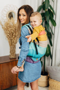 LennyPreschool csatos hordozó 100% pamut | PASTELS