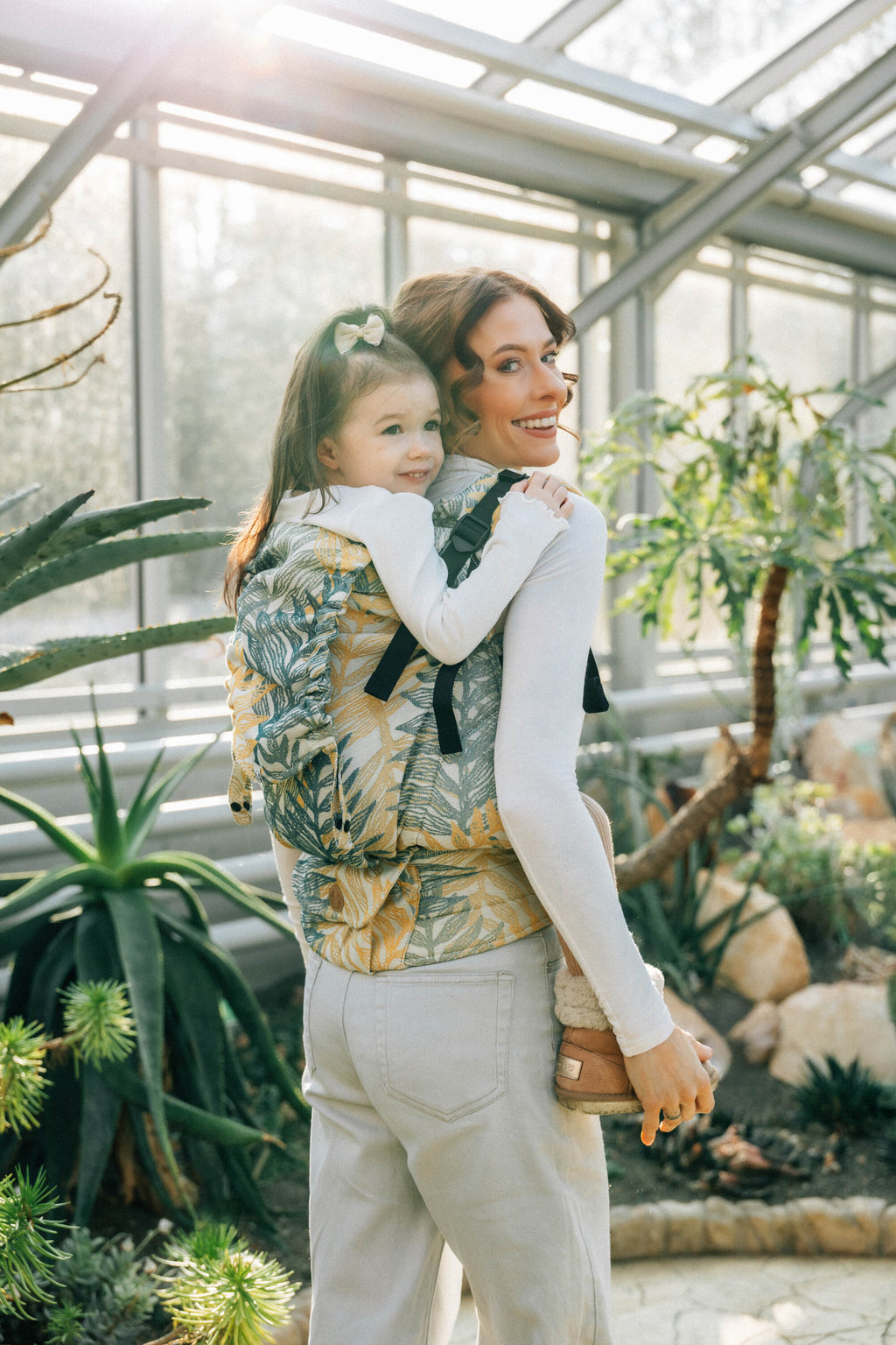 LennyPreschool csatos hordozó 100% pamut| RAINFOREST - SELVA