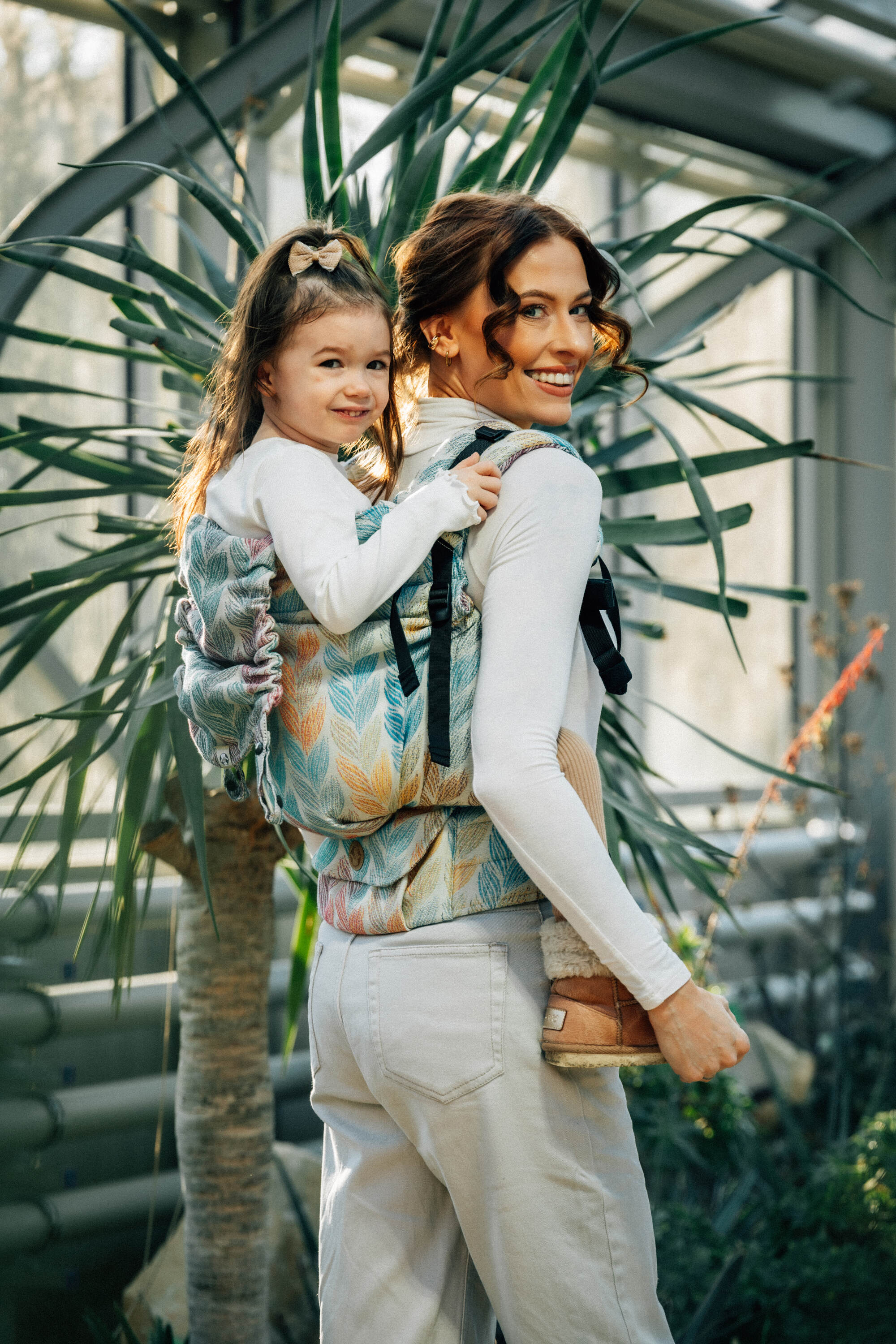 LennyPreschool csatos hordozó 100% pamut| TANGLED - PLAIT