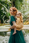 LennyPreschool csatos hordozó 100% bambusz viszkóz | WILD SOUL - AURUM