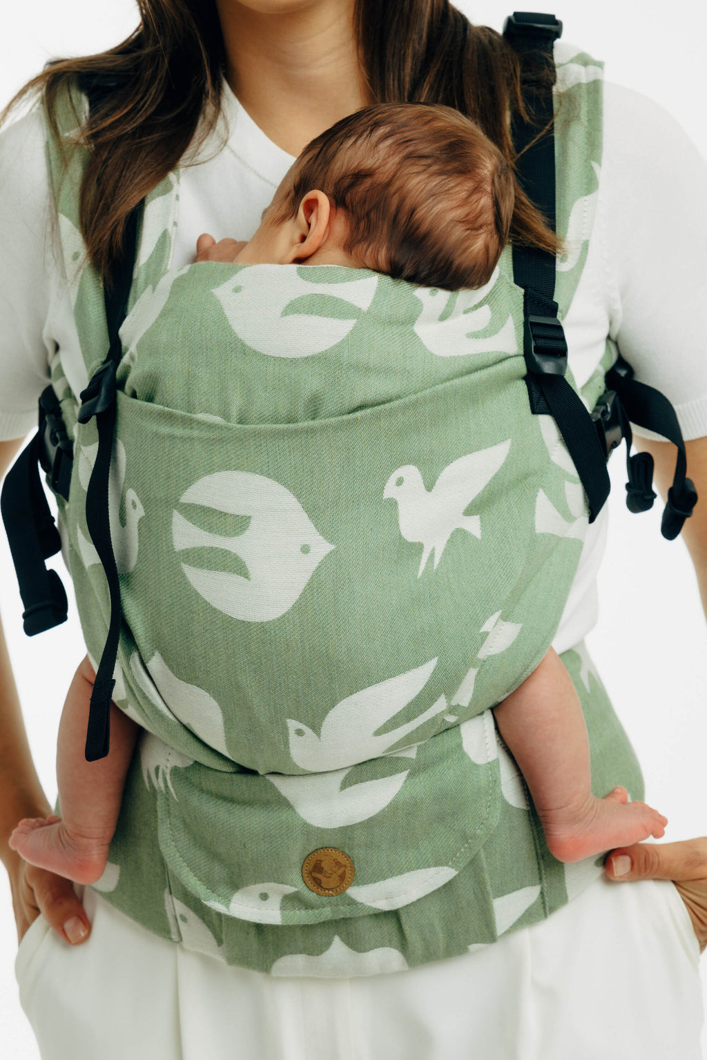 LennyUpGrade PRO csatos hordozó 80% pamut 20% tencel | BIRDY - FLY HIGH