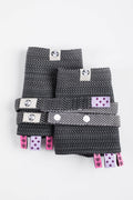 Lenny Lamb - Pántrágóka | LITTLE HERRINGBONE OMBRE GREY