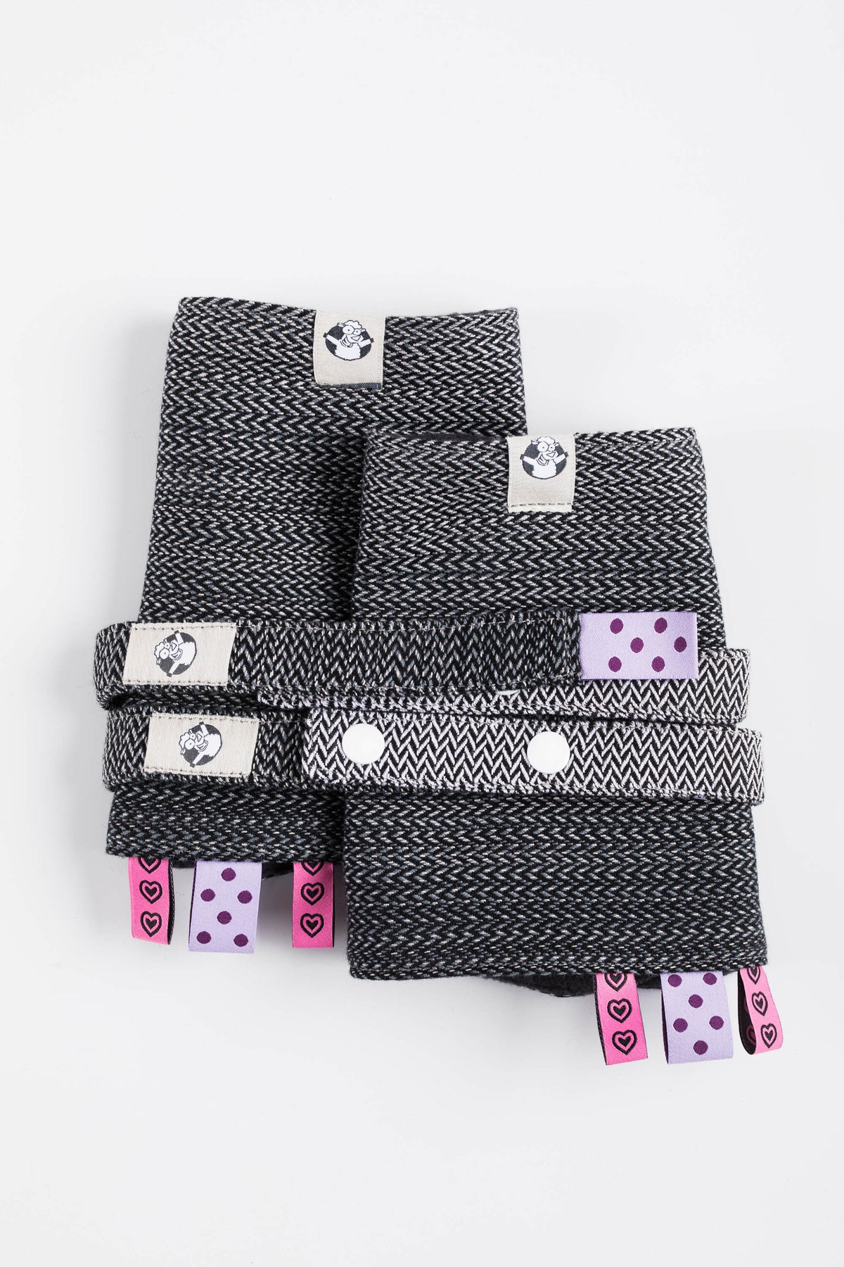 Lenny Lamb - Pántrágóka | LITTLE HERRINGBONE OMBRE GREY