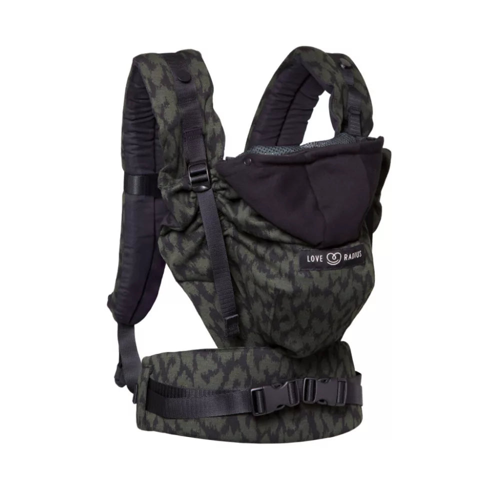 Love Radius HoodieCarrier 2 Csatos Hordozó - Wild Camo